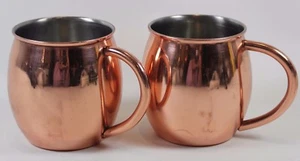Studio Mercantile Moscow Mule Copper Mugs Set of 2 - Picture 1 of 4