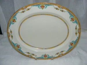 Vintage China The Roxbury by Royal Doulton England 14 1/2" Oval Serving Platter - Picture 1 of 3