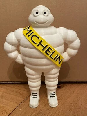 Michelin Man 3D Printed Figure - model figure - vintage - retro - memorabilia - Image 1 of 4