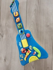 Vintage Sesame Street Elmo's Rock N Roll Guitar Musical Children's Toy Tyco 1998 - Bild 1 von 12