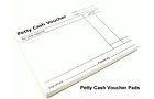 "Pukka Pads"  2 x Petty Cash Voucher/Slip Pad x 100 Sheets