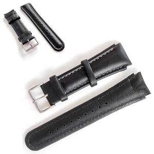 Correa de reloj de cuero genuino correa de repuesto para reloj Suunto X-LANDER - Imagen 1 de 7