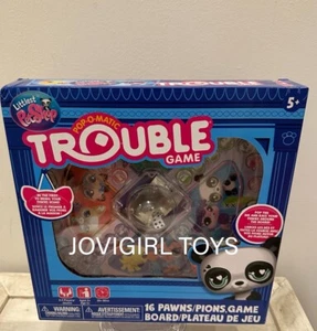LITTLEST PETSHOP POP-O-MATIC TROUBLE GAME HASBRO 2024 NEW IN BOX - Picture 1 of 8