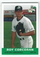 2002 Clinton LumberKings (Class A-Montreal Expos) Roy Corcoran