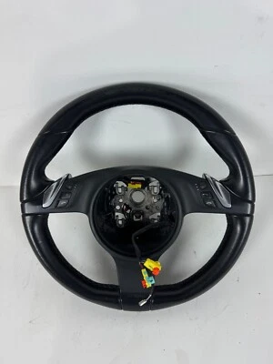Volante Porsche Cayenne 2011-2014 con múltiples interruptores negro 7pp419091 OEM Foto 1 de 4