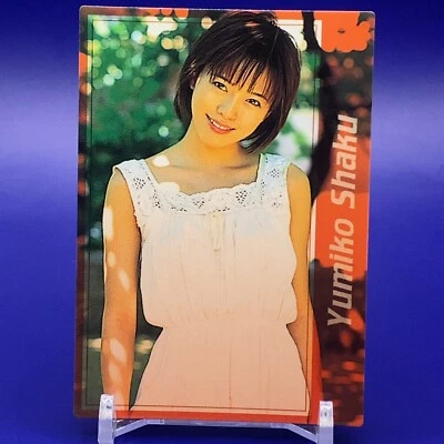 Yumiko Shaku Japanese Gravure Idol Trading Card No.87 Made In Japan F/S - Image 1 of 4
