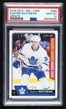 2016 Upper Deck O-Pee-Chee Update Auston Matthews #694 PSA 10 GEM MT Rookie RC