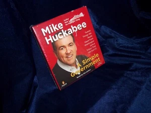 A Simple Government:Mike Huckabee 2011 New Sealed Audio CD's (6) Read by Author - Imagen 1 de 3