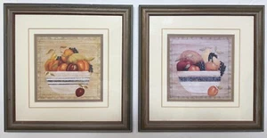 2 Vintage Wood Picture Frames Grey 10" x 10" Matted For 6 .5" x 6.5 " Photo Size - Picture 1 of 3
