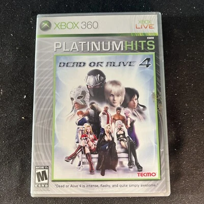 Dead or Alive 4 (Microsoft Xbox 360, 2005) Complete w/ Manual CIB - Image 1 of 4