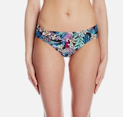 Parte inferior de bikini hipster lateral lengüeta floral tendencias tropicales Kenneth Cole M $59 Foto 1 de 4