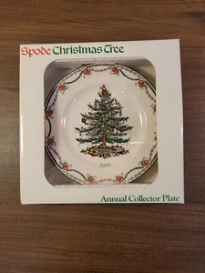 Spode Annual 2000 Christmas Tree Collector Plate In Box - Picture 1 of 4