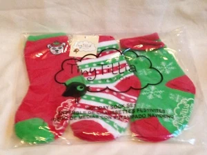 AVON Holiday Christmas Sock Set Children's Kids Medium Large M/L 3 pack new gift - Picture 1 of 3