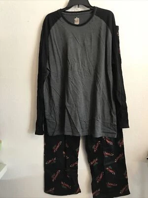 Juego de pijama de 2 piezas Stafford para hombre talla XL negro Ret $40 (5hmbx-21-6) Foto 1 de 4