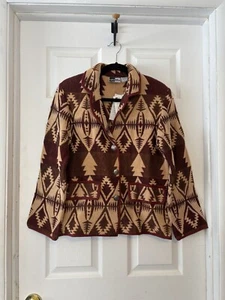 HOKUSPOKUS Damen Southwestern Aztec Webjacke Gr. Medium Neu Mit Etikett - Bild 1 von 6