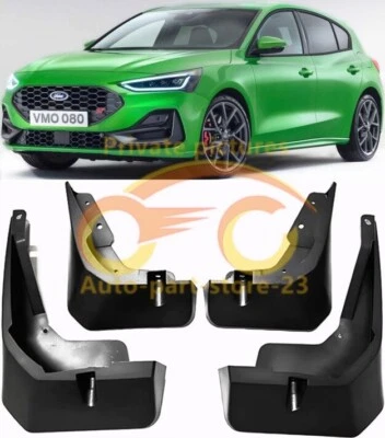Genuine Set Splash Guards Mud Flaps For 2019-2025 Ford Focus ST Line / Vignale - Image 1 of 4