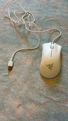 Souris de Jeu Razer DeathAdder Essential - Précision 6400 DPI BLANCHE - Photo 1/4