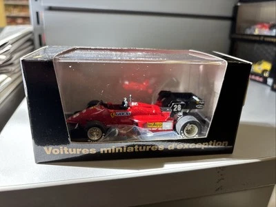 Brumm V2604 Ferrari 126C4 Formule1 1984 Arnoux #28 Pilota - Immagine 1 di 4