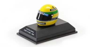 1:8 Minichamps Bell Helm F1 Casco #12 First Win 1985 Ayrton Senna 540308512 Mo - Bild 1 von 2
