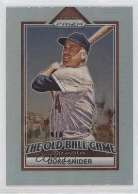 2023 Panini Prizm The Old Ball Game Silver Prizm Duke Snider #OBG7 HOF - Image 1 of 2