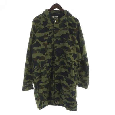 A BATHING APE 1ST CAMO HOODIE COAT First Camo Hoodie Logo Mod Coat — 第 1/4 张图片