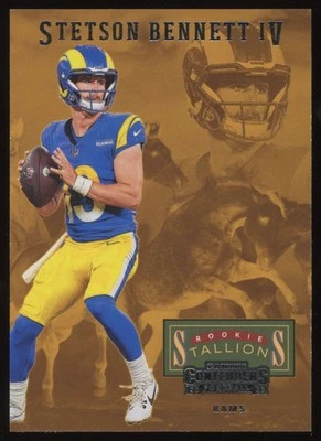 2023 Panini Contenders Rookie Stallions Stetson Bennett IV Rookie Los Angeles - Image 1 of 2