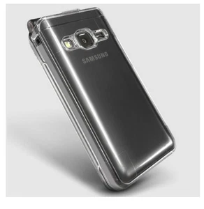 Samsung Galaxy Folder 2 Clear Case transparent Hard case for SM-G160N G165N - Picture 1 of 5