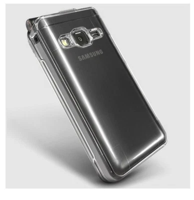 Samsung Galaxy Folder 2 Clear Case transparent Hard case for SM-G160N G165N - Image 1 of 4
