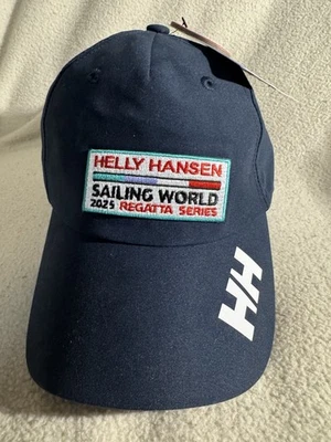 Helly Hansen REGATTA 2025 World Sailing Strapback  Cap Yacht Boating Summer Vibe - Image 1 of 4