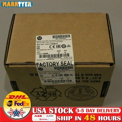New AB 1763-L16BBB MicroLogix 1100 16 Point Controller 1763L16BBB - Image 1 of 2