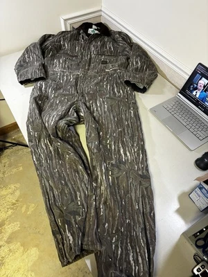 Liberty Coveralls Mens X Large Tall Realtree Camo Insulated Workwear Hunting USA - Image 1 of 4