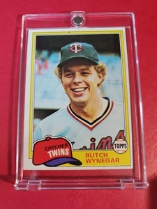 1981 Topps Baseball #61 Butch Wynegar Minnesota Twins - Foto 1 di 2