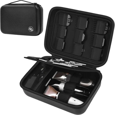 Bolsa para barbero estuche rígido para cortadoras acessórios aparadores sin clip - Imagem 1 de 4