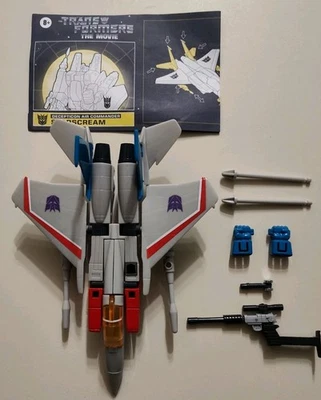 Transformers The Movie Starscream Retro Figure Loose Complete - Image 1 of 3