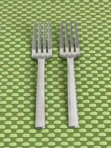 Tools of The Trade LECEIL Stainless 2 Dinner Forks Glossy Japan Flatware 7 3/8" - Picture 1 of 8