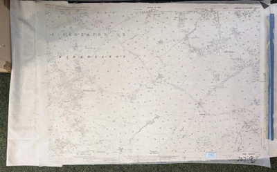 Vintage 1932 Ordnance Survey Map – Kirkheaton / Upper Hopton – 1:2500 Scale - Image 1 of 4