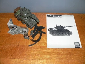 Mega Bloks Call of Duty Segunda Guerra Mundial Tanque de Batalla Coleccionista Set CNG96 con Instrucciones - Imagen 1 de 8
