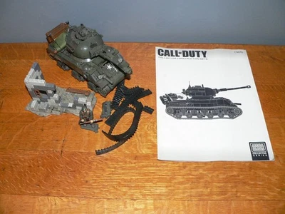 Mega Bloks Call of Duty WWII Battle Tank Collector Set CNG96 w/Instructions - Image 1 of 4