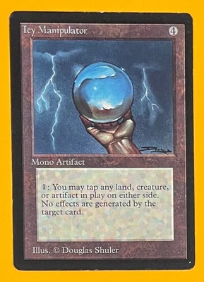 MTG ICY MANIPULATOR Beta (OldManMTG 012-091) - Image 1 of 4
