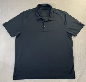 XL Gray Perry Ellis Short Sleeve Polo Shirt - Picture 1 of 10