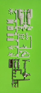 1965 Pontiac GTO 1/25 AMT 389 Tri Power Motor Engine Model Car Part - Picture 1 of 4