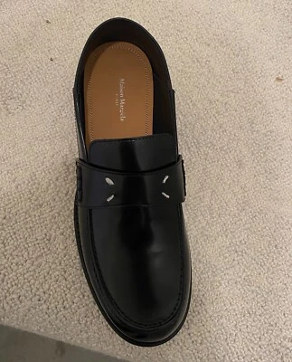 $990 Maison Margiela Classic Four Stitches Shoes Loafers EU 39/ us 8.5-9 NIB - Image 1 of 4