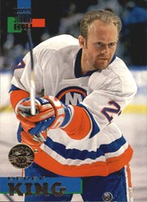 1994-95 Stadium Club Islanders Hockey Card #108 Derek King