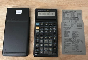 Vintage Texas Instruments TI-68 Sci/Prog Calculator -- TESTED/NEW BAT/MORE (8) - Picture 1 of 7