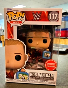 Funko! Pop WWE Rob Van Dam w/Briefcase, GameStop Exclusive # 117 - Picture 1 of 3
