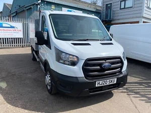 2020 (20) FORD TRANSIT 2.0 350 EcoBlue Leader HI SIDE TIPPER Van 85,868 Miles - Picture 1 of 24