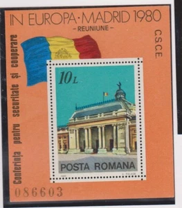 Roumanie Rumanien Romana bloc Y&T 146 (1980) . ** . - Photo 1/1