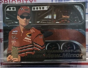 2000 PRESS PASS VIP DALE EARNHARDT JR, #RV-4, REAR VIEW MIRROR INSERT - Picture 1 of 2