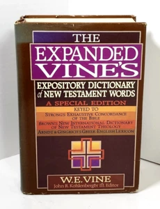 Vine's Expository Dictionary of New Testament Words-Expanded-W.E. Vine (1984 HC) - Imagen 1 de 12
