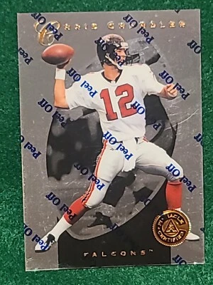 1997 Pinnacle Certified Football Card #87 Chris Chandler - Image 1 of 2